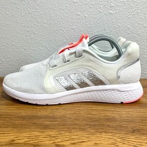 Adidas Edge Lux 5 Womens Size 9.5 Athletic Training Shoes Running Sneakers White